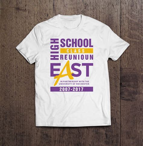 Logo High School Reunion Tshirt Design