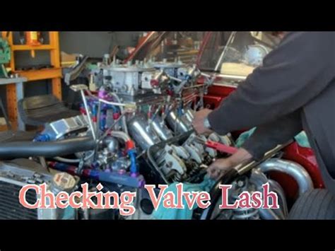 How To Set Valve Lash On A Big Block Engine Very Important Youtube