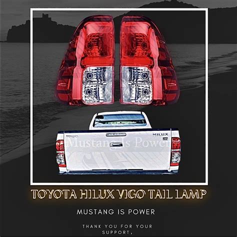 TOYOTA HILUX VIGO VNT KUN25 KUN26 2012 2014 TAIL LAMP LAMPU BELAKANG