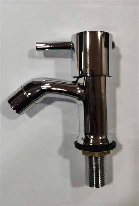 Silver Brass Florentine Pillar Cock Faucets Tap For Bathroom Fitting