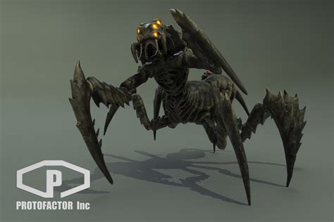 MONSTER CAVECRAWLER 3D Creatures Unity Asset Store