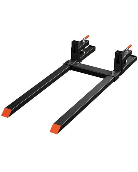 4000 Lbs Clamp On Pallet Forks 60 Heavy Duty Pallet Forks With