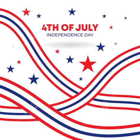 4th July Vector Hd Png Images 4th Of July Design Vector Element For Creative Event