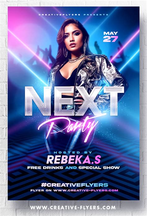 Download Nightclub Flyer Design To Personalize Creative Flyers