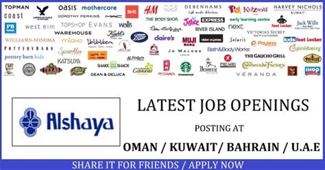 ALSHAYA Latest Job Openings Gulf Job Vacancies