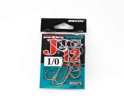 Decoy Jig 12 Fine Wire Jig Hooks Size 1 0 5572 EBay