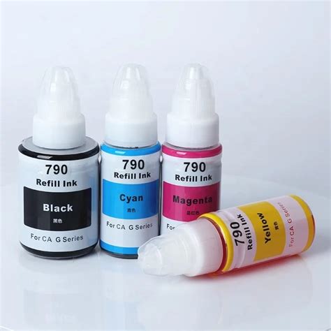 Canon GI 790 Refill Ink Compatible For CANON G Series G1000 G2000 G3000