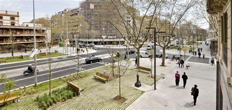 Lola Domenech paseo de st joan Rue Conception paysagère Espace public