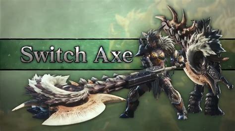 Monster Hunter World Iceborne Morpho Hache Switch Axe Arme Millenium