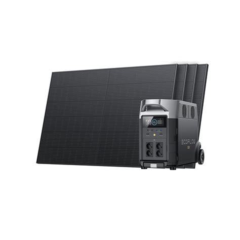 Ecoflow Delta Pro Générateur Solaire Rigide Pv400w Ecoflow France