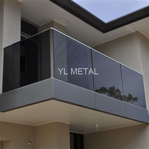 Y L Modern Design Aluminium U Channel Outdoor Balustrade Handrail