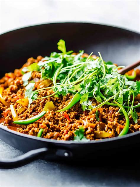 Easy Keema Shimla Mirch: Delicious Ground Chicken Delight