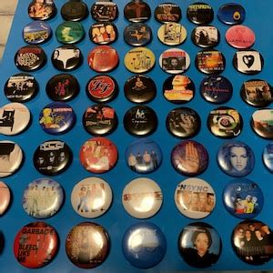 S S S Band Pins Custom Badges Alternative Punk Music