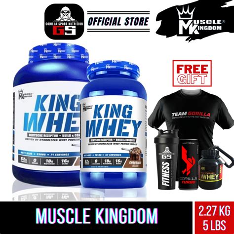 Muscle Kingdom King Whey Hydro Whey Protein Isolate Primary G