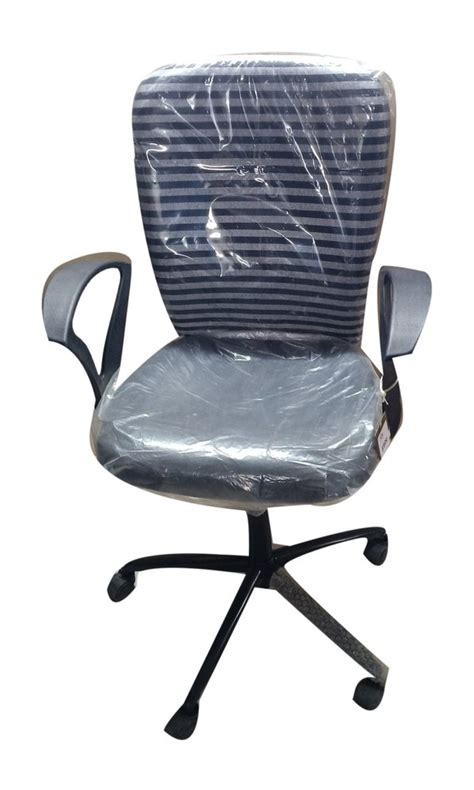 Fabric Executive Low Back Revolving Chair Black At Rs In Nagpur