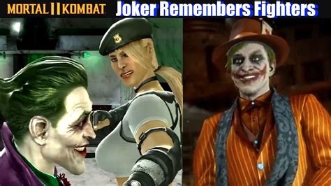 Mk Joker Remembers Characters From Mk Nrs Games Mortal Kombat