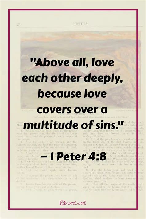 113 Top Bible Quotes About Love That Carve Deep