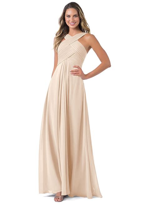 White Alabaster Azazie Kaleigh Bridesmaid Dresses Azazie