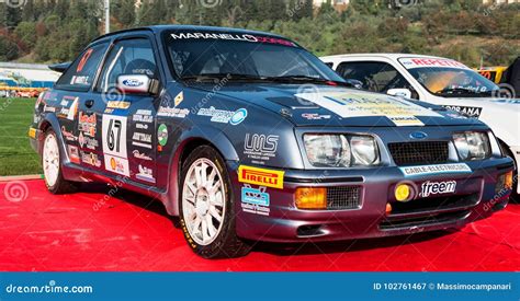 FORD SIERRA 1987 Old Racing Car Rally Editorial Photography - Image of ...