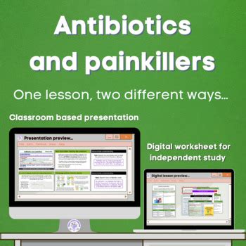 Antibiotics And Painkillers Lesson Bundle Gcse By Cmgs Science Lessons