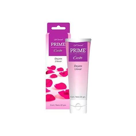 Prime Gel Lubricante Sensual Excite Gr Prime Lubricantes