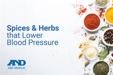 Spices And Herbs That Lower Blood Pressure A D Medical