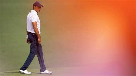 Masters Champion Tiger Woods Of The United States Walks On The No 2