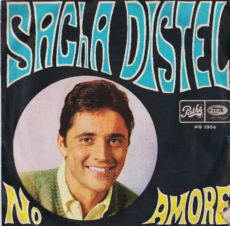 Sacha Distel Der Platz Neben Mir Vinyl 7 45 RPM Single Repress