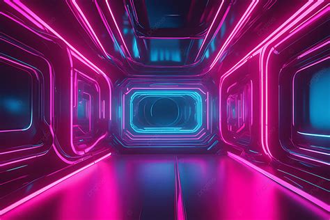 Modern Double Color Futuristic Neon Background Modern Double Color