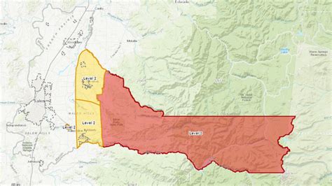 Marion County Evacuation Map On Thursday Sept 10 2020 Mcso Image