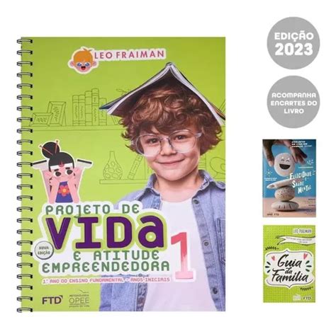 Projeto De Vida E Atitude Empreendedora 1ºano 2023 Nova Ed