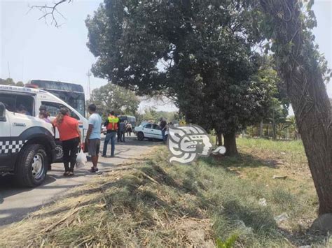 Dos heridos tras accidente en la Córdoba Veracruz