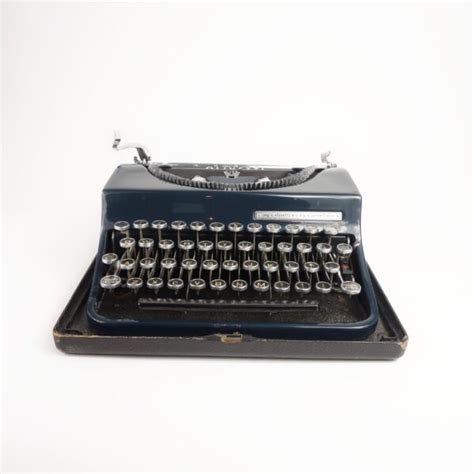 Blue Olivetti MP1 Invicta Typewriter For Sale My Cup Of Retro