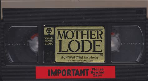 Living on Video (covers) | Mother Lode (1982) Guild 1983 Release