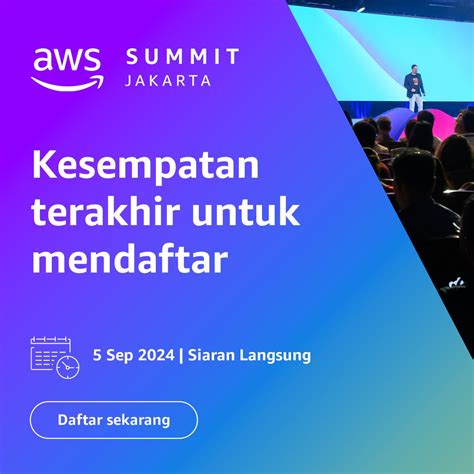 AWS Summit Jakarta | Amazon Web Services (AWS)