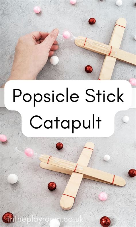 Popsicle Stick Catapult Stem Activity In 2022 Popsicle Stick Catapult