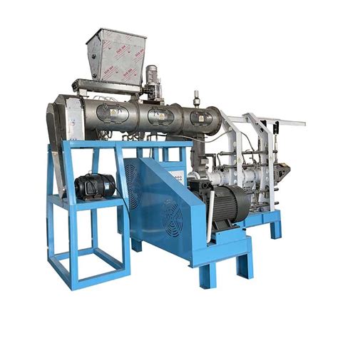 Wet Type Floating Fish Feed Extruder Processing Equipment Machine