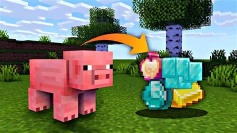 Minecraft But Pig Drop Op Items Minecraft Gameplay YouTube