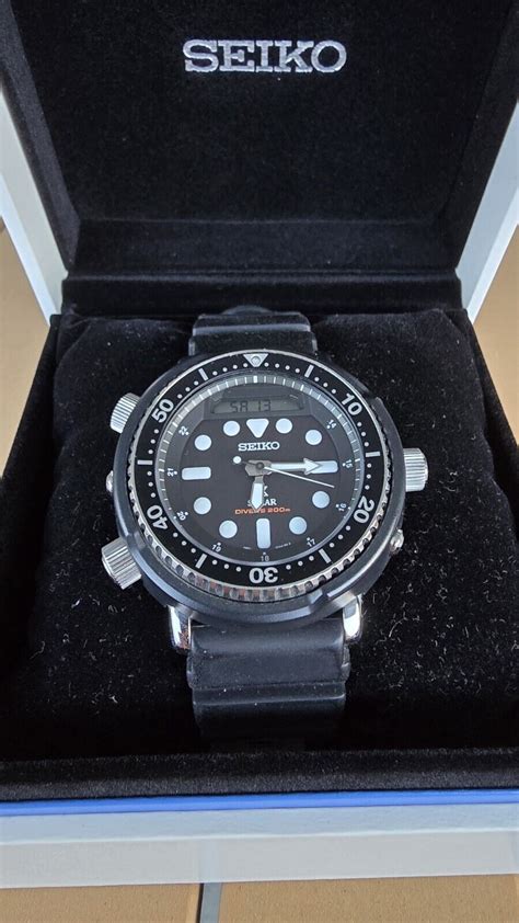 Seiko Prospex Solar Divers Snj025p1 200m Mens Watch Arnie Ebay