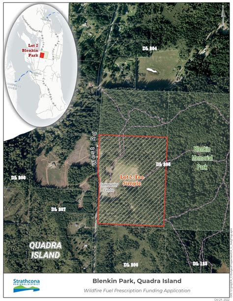 Strathcona Regional District Blenkin Park Wildfire Fuel Management