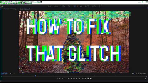 How To Fix Weird Pixel Glitch In Premiere Pro 2020 Youtube