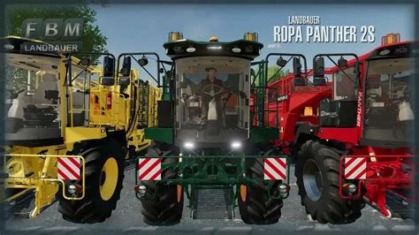 Landbauer Panther Pack V1 1 FS22 Mod Farming Simulator 22 Mod