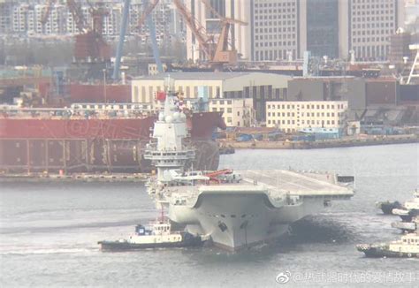 解析國產航母首艦四次試航內容，艦載機即將起降，雙航母編隊成型 每日頭條