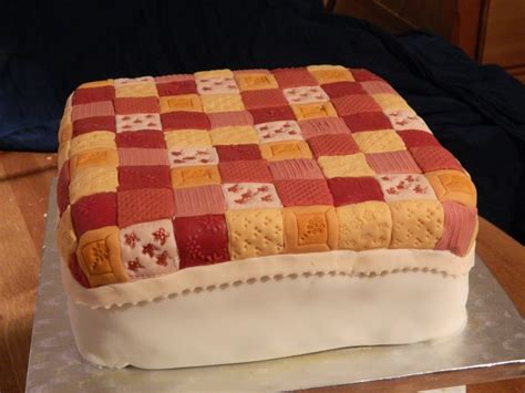 My Patchwork Cake Patchwork Cake Quilted Cake Cake Donuts