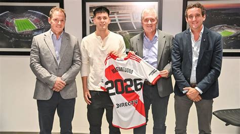 Franco Mastantuono Renovó Contrato Con River Plate Hasta 2026 Y Se Convirtió En El Jugador Con