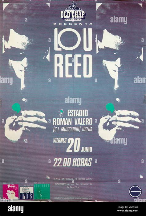 Lou Reed Poster Hi Res Stock Photography And Images Alamy