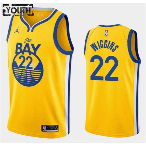 Golden State Warriors Trikot Andrew Wiggins 22 2020 2021 Jordan Brand