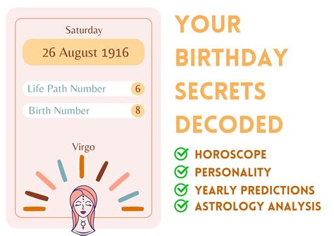 Unlocking The Secrets Of August 26 Zodiac Unveiling The Traits And Characteristics Of Virgos Born On This Day