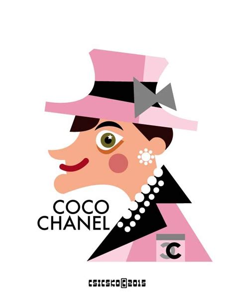 The 1st In A Collection Of French Portraits Madame Coco Chanel