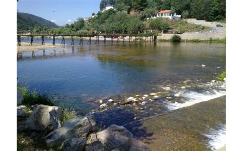 Coimbra Praia Fluvial De Palheiros E Zorro Vai Ter Ponte Pedonal